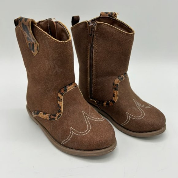 Carter's Marlene Cowboy Boot - Kids'‎ Size 5 - Picture 1 of 7